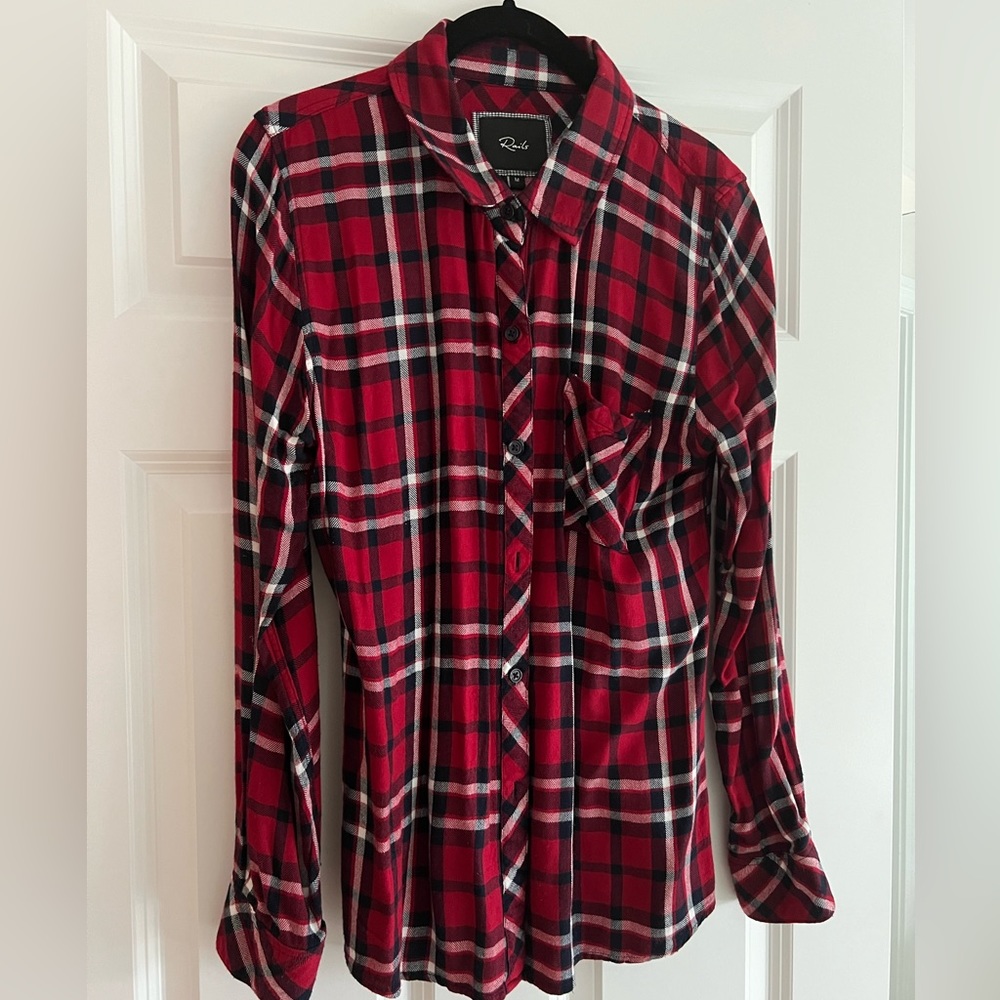 Rails Plaid Button Down - image 1